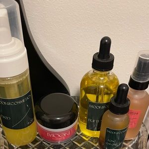Moon x cosmetics whole skincare face line